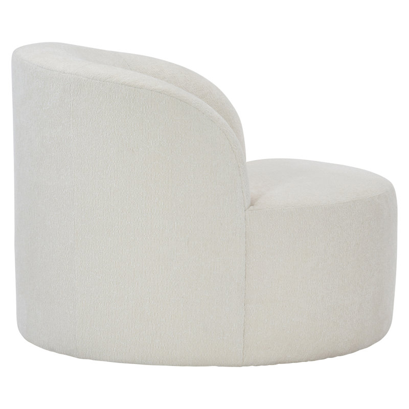 Elle Upholstered Swivel Side Chair
