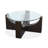 Janda Round Cocktail Table With Casters