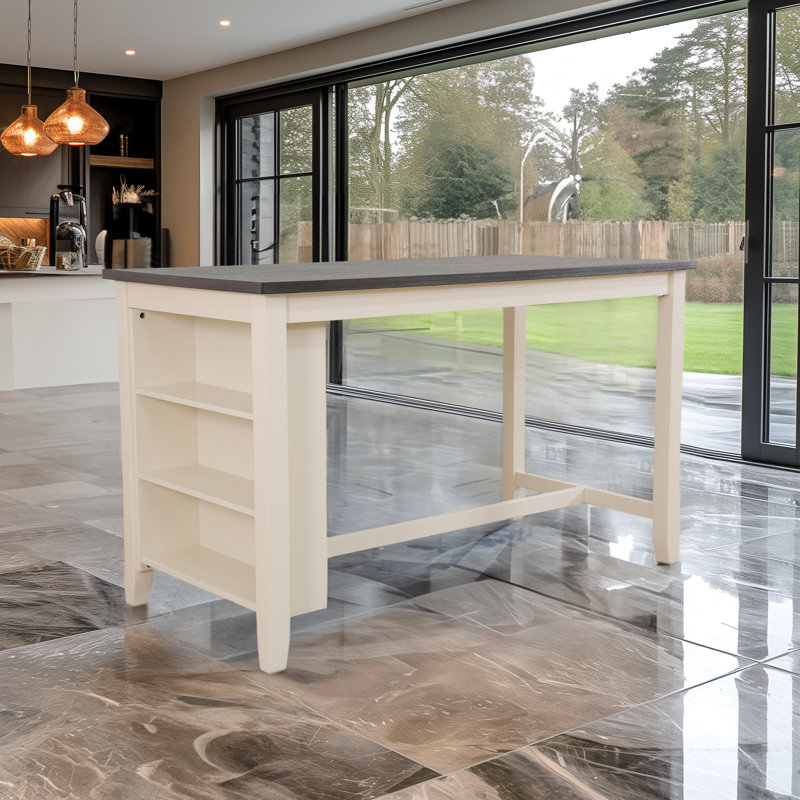 Sarbash White Oak with Black Dining Table
