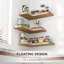 Tablettes d'angle flottantes pour le rangement-1925903781