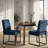  19.9" H Chenille Upholstered Dining Side Chairs with Iron metal frame legs (Set of 4)-1993467867-2001044609