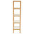 Anderson 140cm H x 32cm W Solid Wood Cube Bookcase