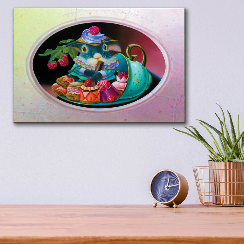 «Cup Of Plenty» par Valery Vecu Quitard, H 12 po x l 16 po x P 0,13 po