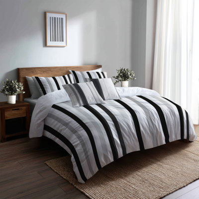 Ensemble de literie et de coussins décoratifs 6 pièces Modern Bedding