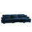 Luxurious Oversized Velvet Sectional-1316780255-1334617671