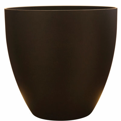 Round Egg Resin Planter
