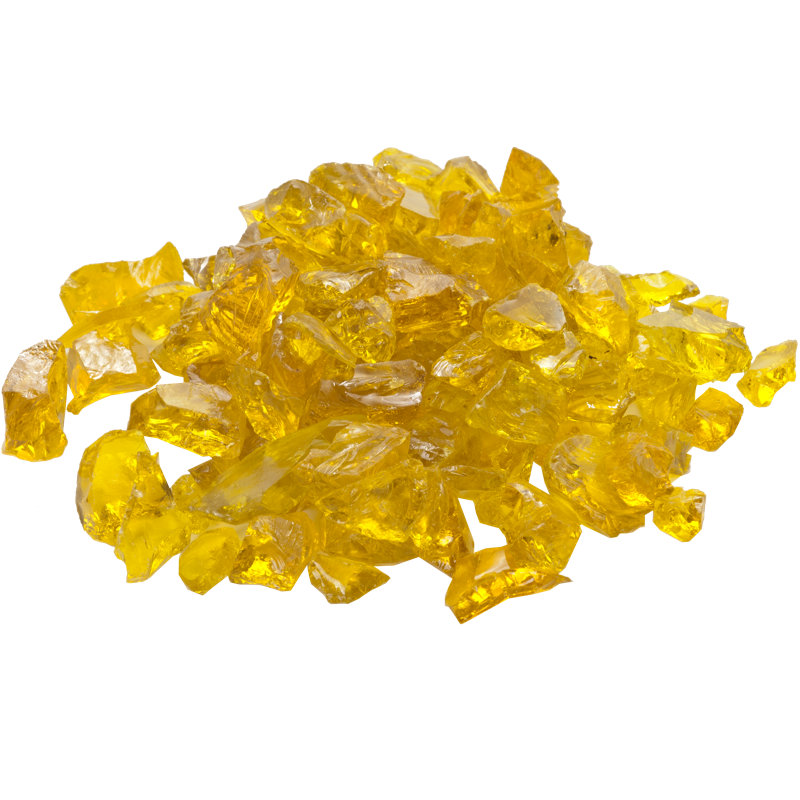 10 Lb. Dagan Fire Glass, Yellow Color