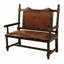 Colonial Leather Bench-453922152