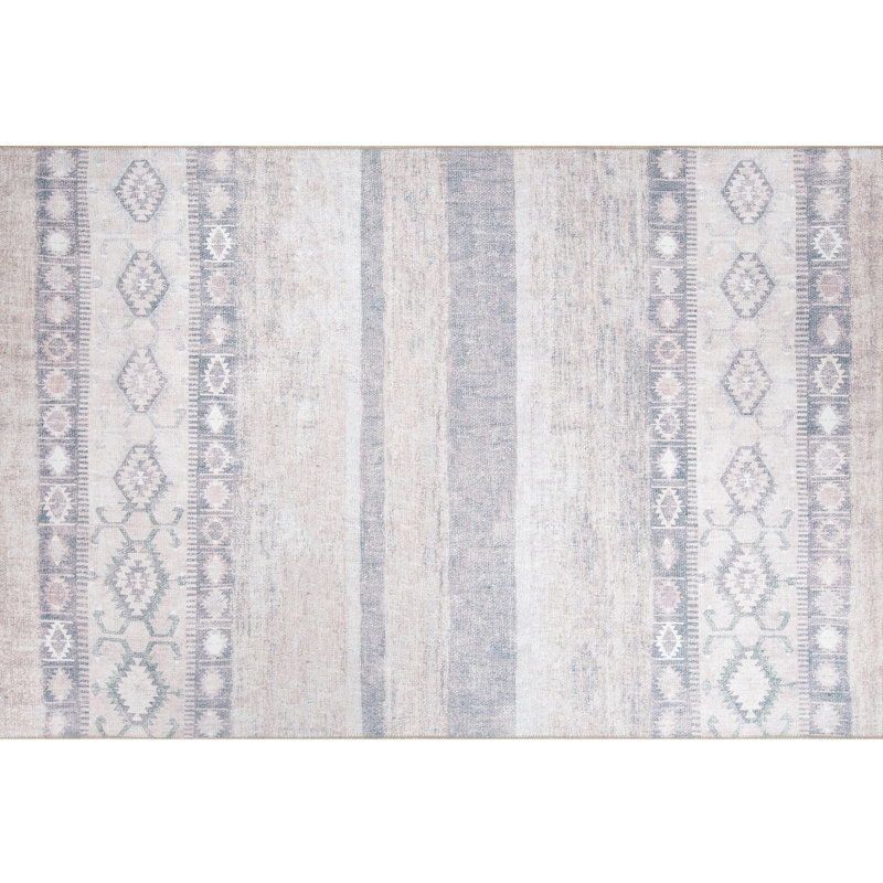 Luxurious Machine Washable Carpet, 100% Polyester, 7.5 x 10.8 Feet | Pile Height: 0.2 Inches, 1850 g/m² | Recycled Poly Cotton Underside, Easy Care, Perfect for Living Room & Bedroom, Soft & Durable Design