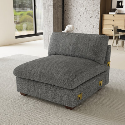 Kasi Armless Single Seat Module For Modular Sectional