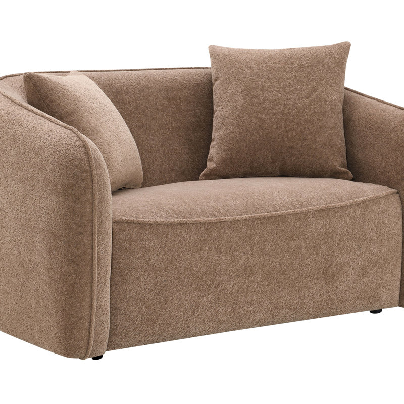 Paxson Sofa, Brown, 31" H x 57" W x 35" D