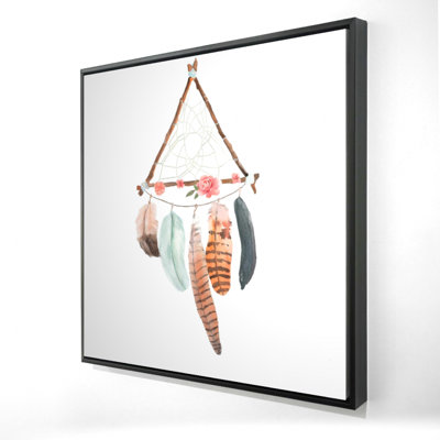 " Triangular Dream Catcher "