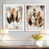 White Picture Framed