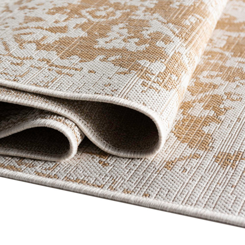 Holmesfield Dubai Indoor/Outdoor Rug, Rectangle 5'3" x 8'