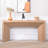 62" Modern Rustic Console Table – Solid-Look Engineered Wood Entryway Table