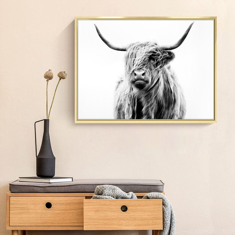 Reproduction de photo sur toile, L 12 po x H 16 po x P 1,5 po, Or
