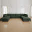 Canapé modulaire en velours côtelé 8 pièces de 176 po de largeur-1782637361