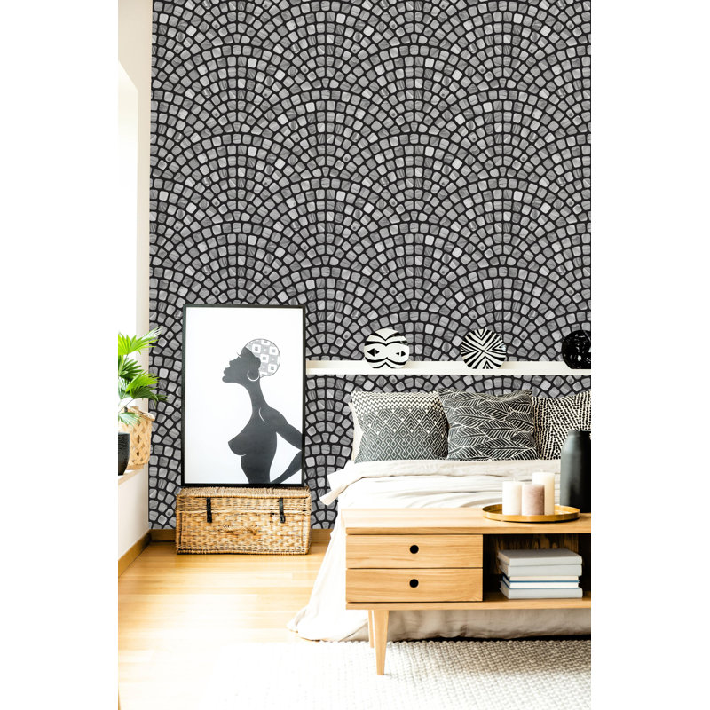 Rouleau de papier peint pelez et collez High Littleton Terrazzo, L 10,42 po x l 25 po