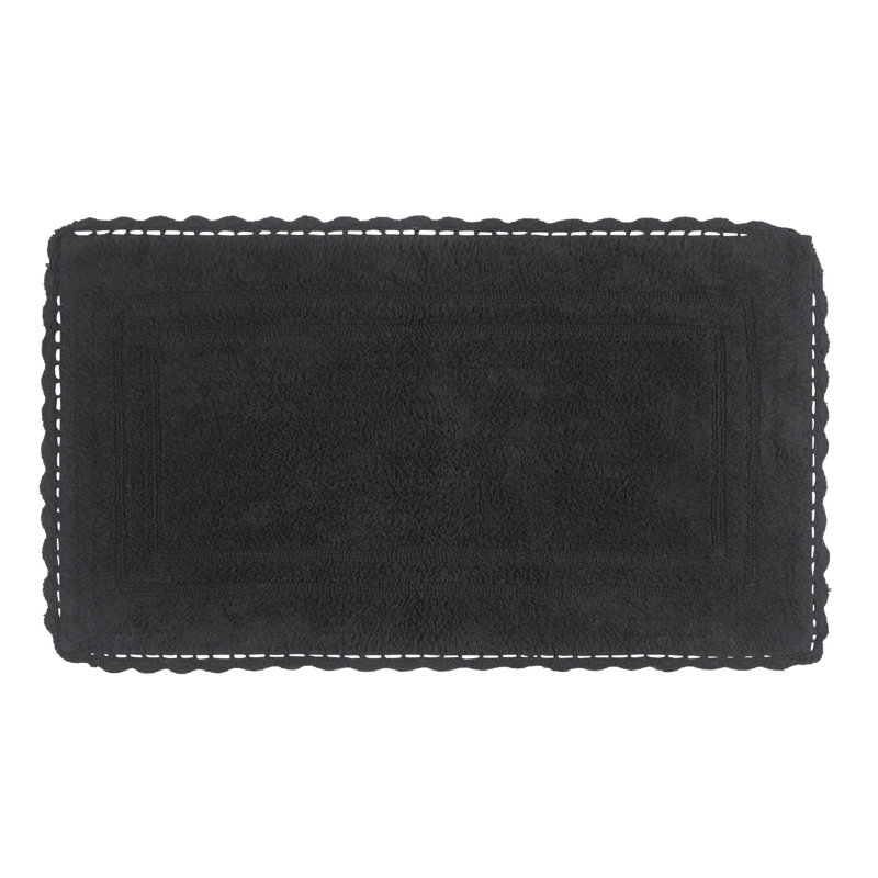 Soft Bath Rug, 24" W x 40" L, Gray