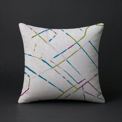 Modern Contemporary Indoor and Outdoor Throw Pillow