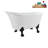 51.2'' x 25.6'' Soaking Acrylic Bathtub-72770751-76231172