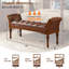 Banc de repose-pieds Westcliffe Mid-Century-1768035770