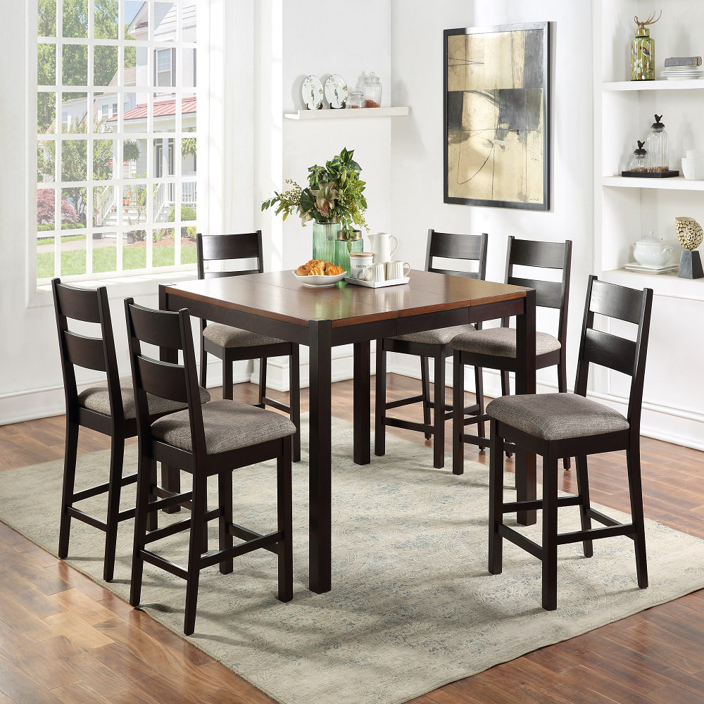 Brassex 7 - Piece Extendable Dining Set - Wayfair Canada