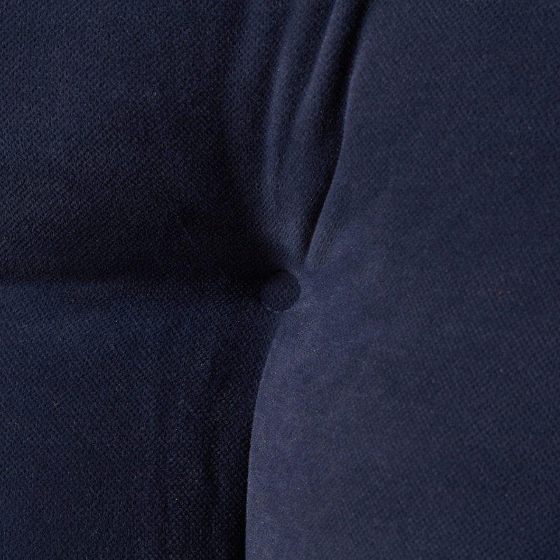 Ensemble de coussins de chaise berçante réversible en microfibre, L 22 po x P 17 po, Denim