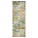 Rayna Kaori Green Beige Ivory Machine Washable Modern Abstract Industrial Indoor Area Rug, Flat Pile for Living Room & Bedroom