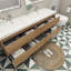 Ensemble de meuble-lavabo double mural 72 po Aylanna-513627826