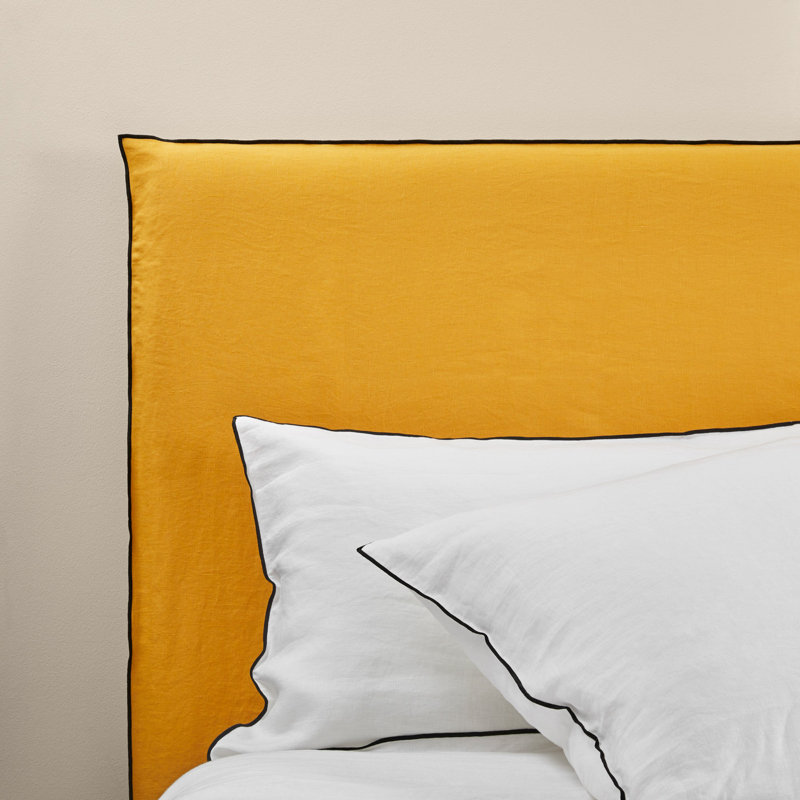Carlina Slipcover, 134cm H x 150cm W, Ocher