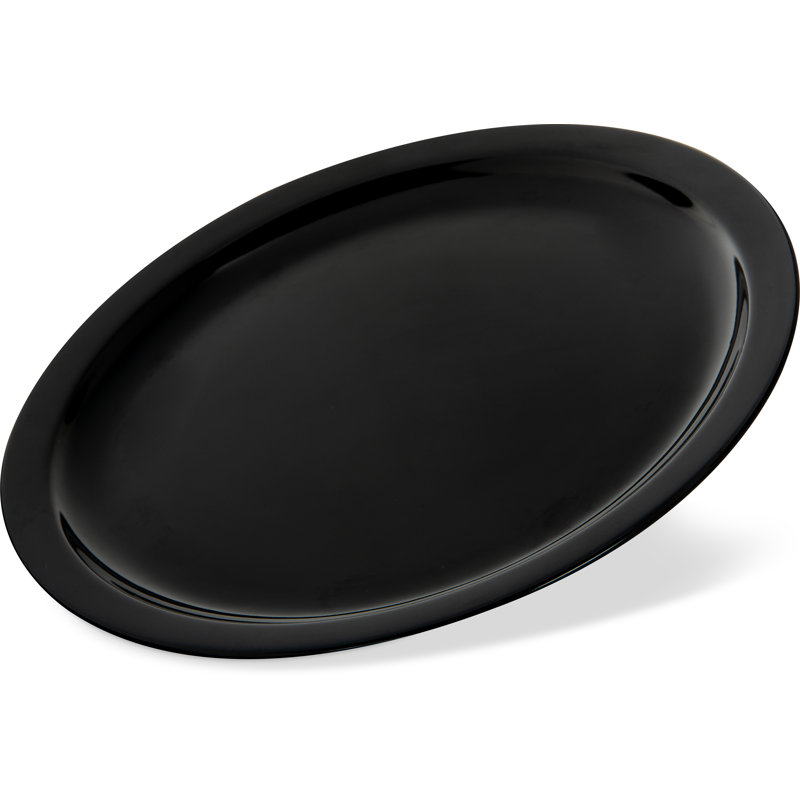 Kingline™ Melamine Dinner Plate, Black