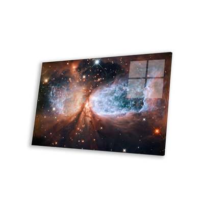 " Celestial Snow Angel S106 Nebula (Hubble Space Telescope) " by NASA