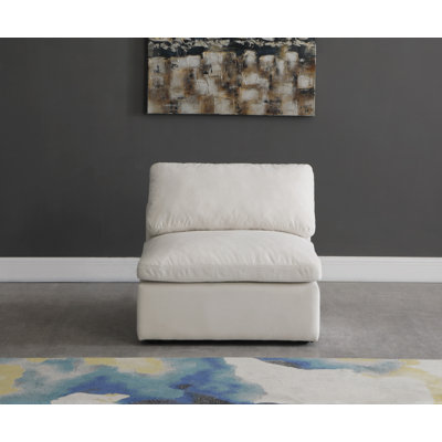 Atixhe Velvet Slipper Chair