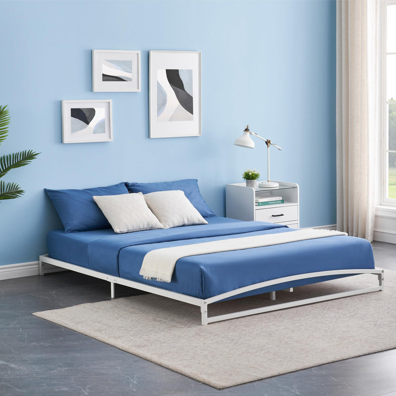 Vitus Metal Platform Bed, Queen