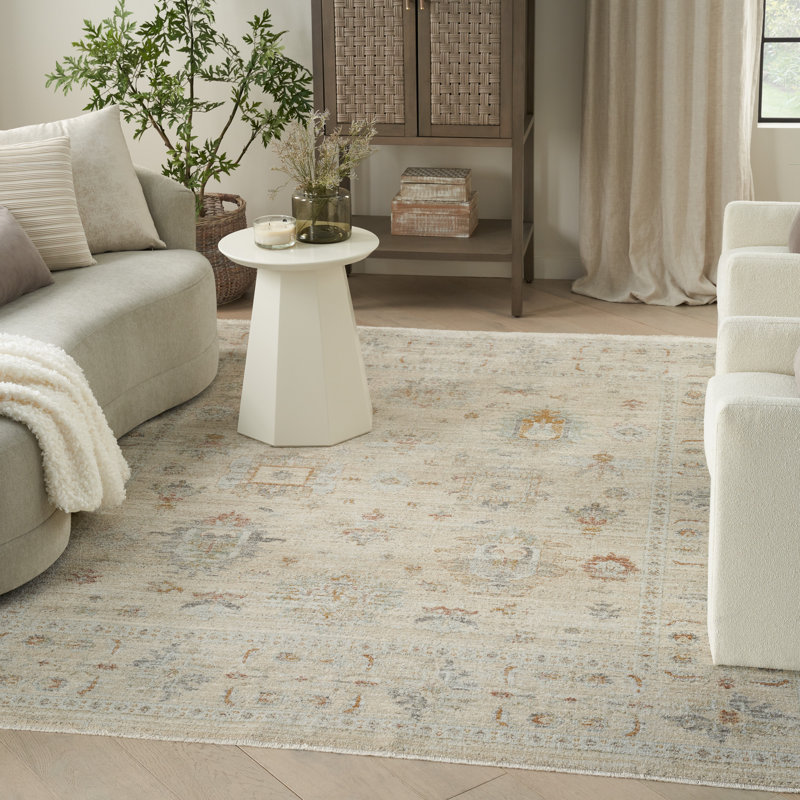 Louque Oriental Indoor Rug, Rectangle 7'10" x 10'1"