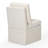 Chenille Upholstered Dining Chair With Storage With Casters-692468575-692468574
