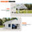 12 Ft. W X 20 Ft. D Heavy Duty Carport Portable Garage-124425493-124425495