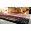 Hand Knotted Wool Area Rug in Purple