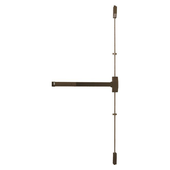 Vertical Rod Exit Device, 5" H x 10" W x 35.3" D, Oil Rubbed Bronze