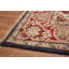 Tapis oriental fait à la main bleu Viss 6 x 9