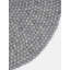 Round Solid Colour Wool Hand Woven Area Rug-28243859