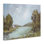 «Distant Cottage Across River Canvas», conception par Amanda Hilburn