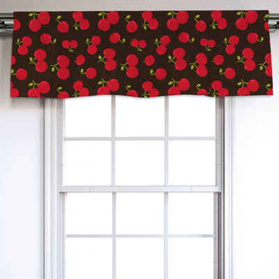 Sateen Ruffled Window Valance