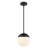 Martina 1 - Light Matte Black Sphere Pendant-86275727