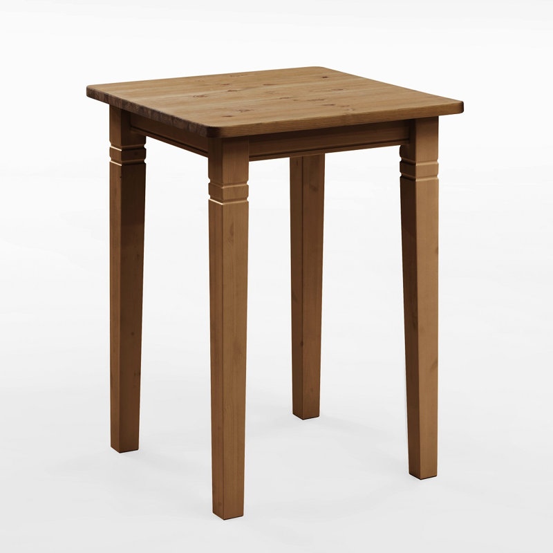 Polebridge Solid Wood Base Dining Table, Leach-coloured/Leach-coloured