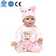 Lifelike Newborn Silicone Vinyl Reborn Gift Baby Doll