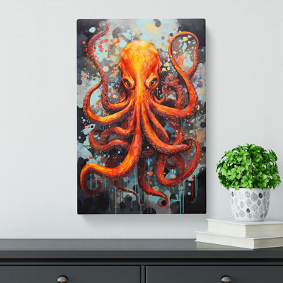 Octopus Modern - No Frame Print
