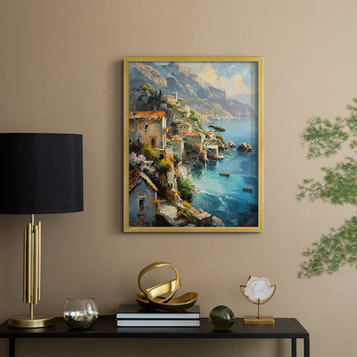 NAUTICAL Series DLXIV  -Premium Framed Print -Ready to Hang - No Nails Required