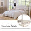 Lit plateforme tapissier Diamond-2060056464